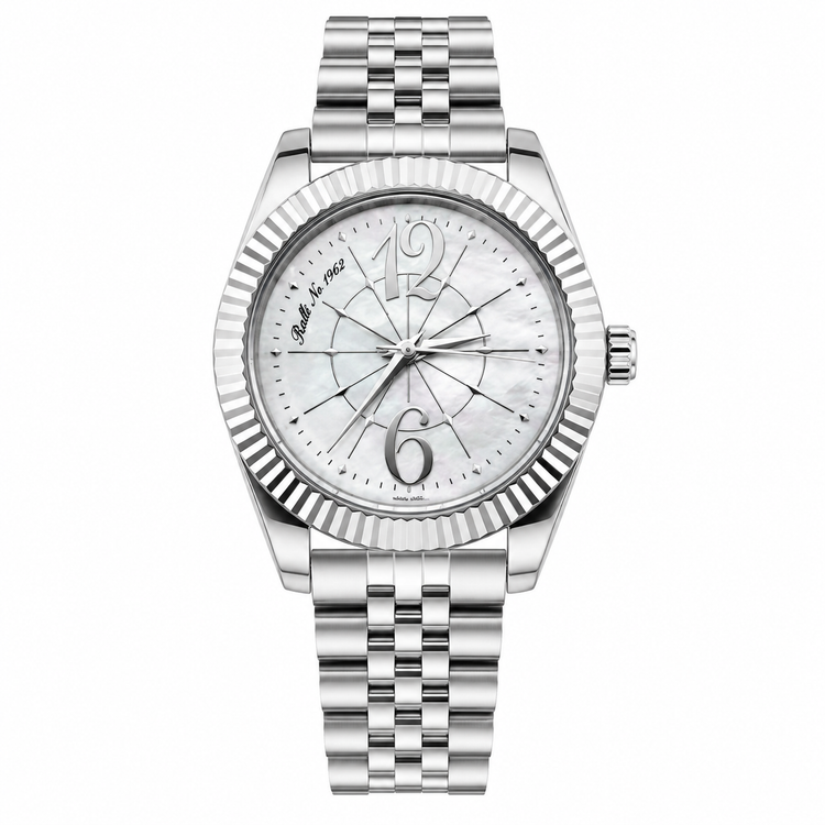 Old Man of the Mountain Automatic Watch | RALLÉ Watches New Hampshire Flute Bezel