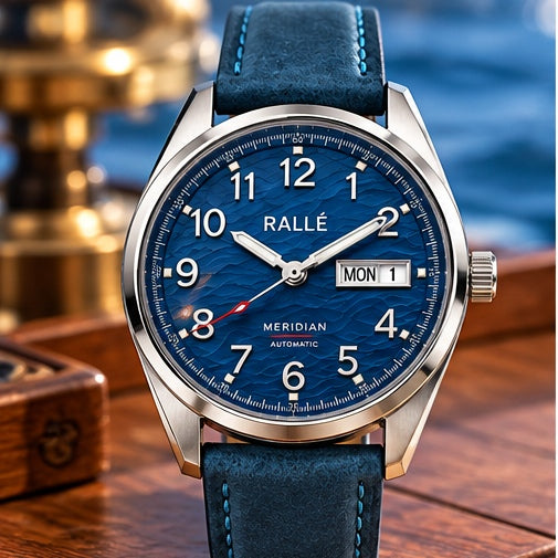 RALLÉ Meridian Automatic Blue Dial