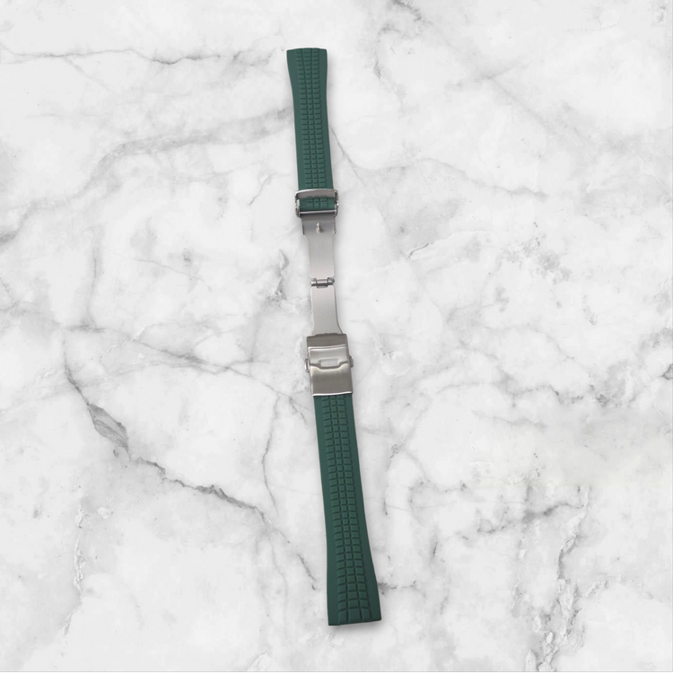 Silicone Watch Bands 20MM (Diver's Clasp)