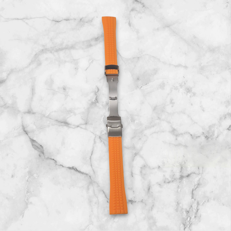 Silicone Watch Bands 20MM (Diver's Clasp)
