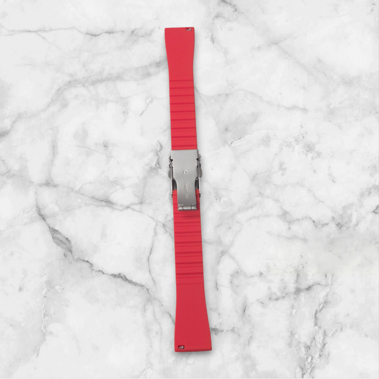 Silicone Watch Bands 20MM (Diver's Clasp)