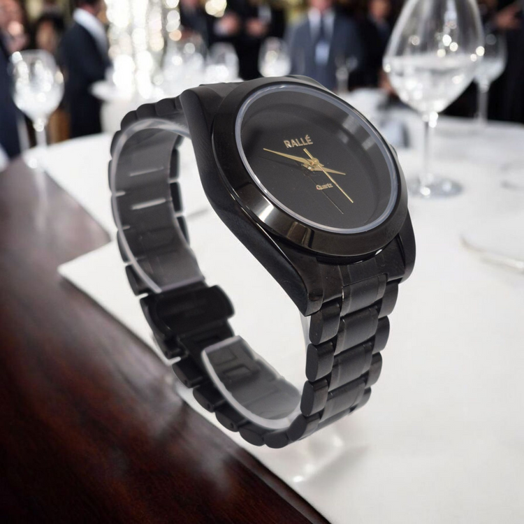 Men's Pure Time Black Case