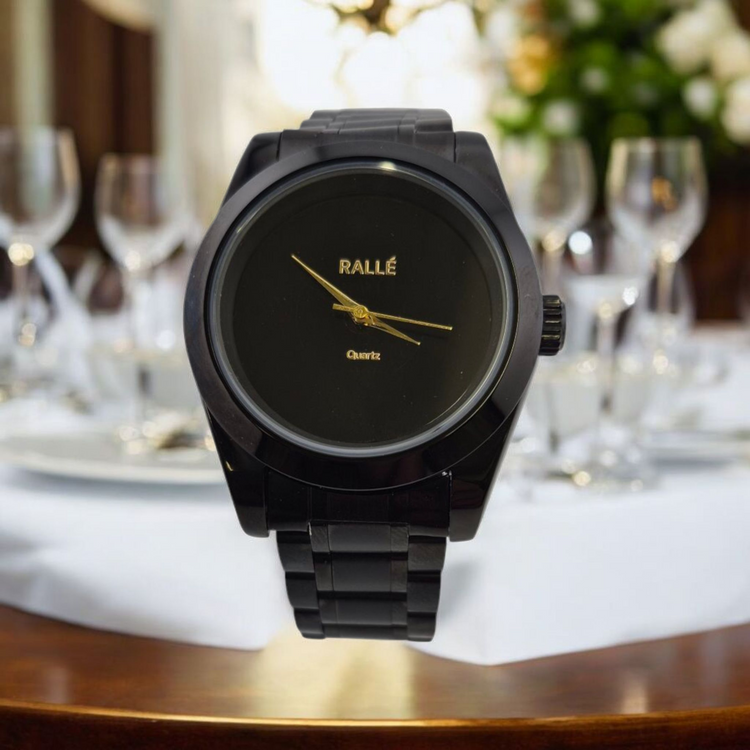 Men's Pure Time Black Case