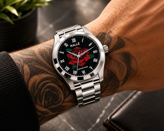 Forever Rose — Rose Dial Watch with Sapphire Crystal