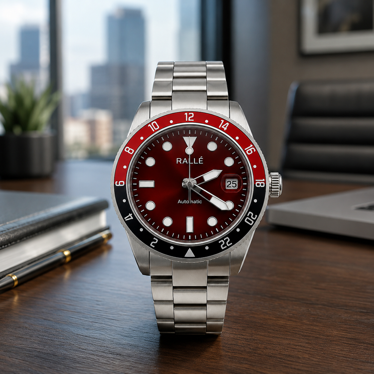 RALLÉ Cinnamon Diver Automatic | PT5000 Mechanical Dive Watch | Sapphire Crystal