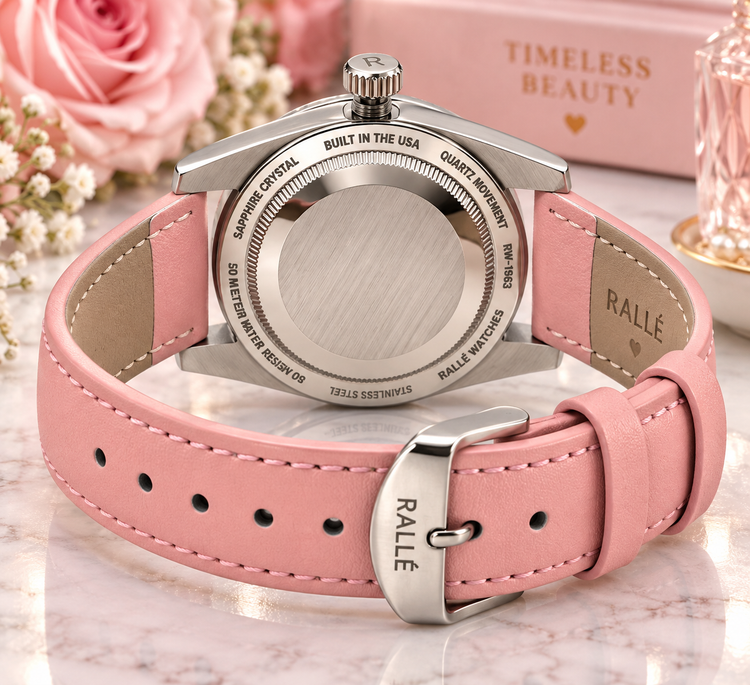 Pink Voyager – Women's Crystal Bezel Watch