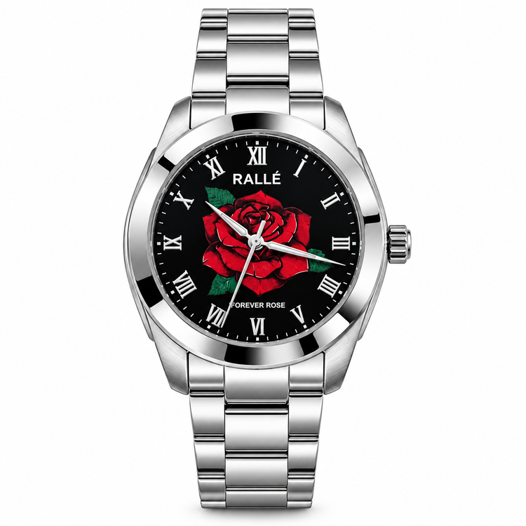 Forever Rose — Rose Dial Watch with Sapphire Crystal