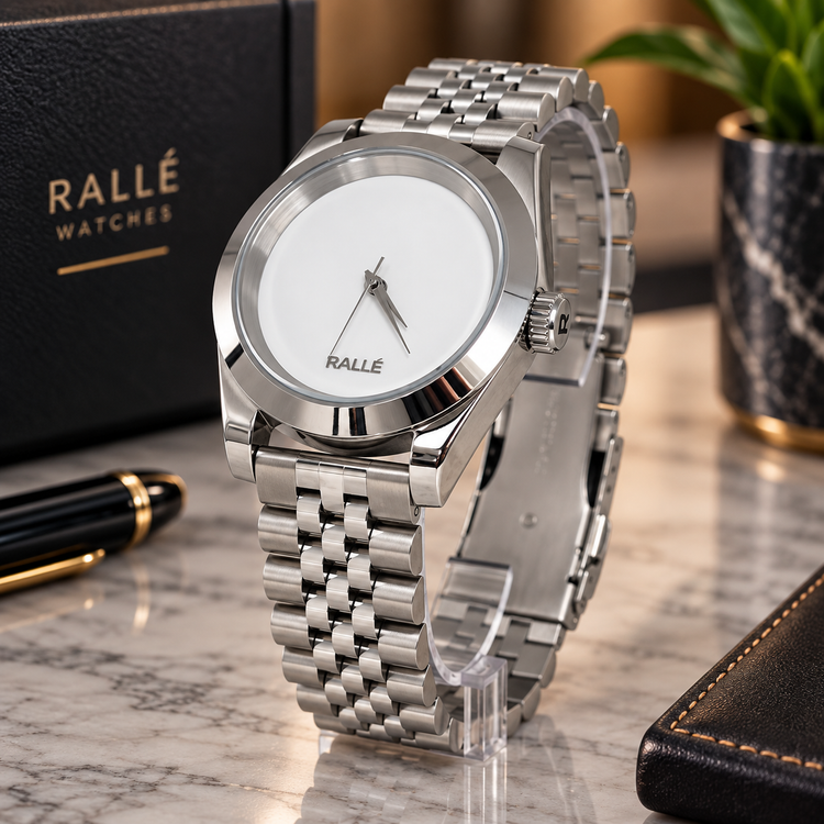 Pure Time – Minimalist Stainless Steel Watch