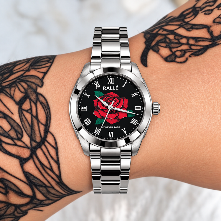 Forever Rose — Rose Dial Watch with Sapphire Crystal
