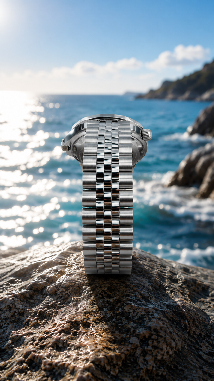 Rallé Abyss Orange Diver Watch