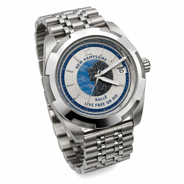 Old Man of the Mountain Automatic Watch | RALLÉ Watches New Hampshire
