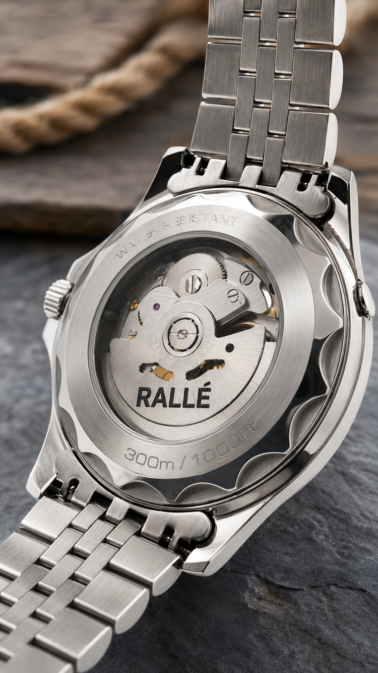 Rallé Abyss Orange Diver Watch