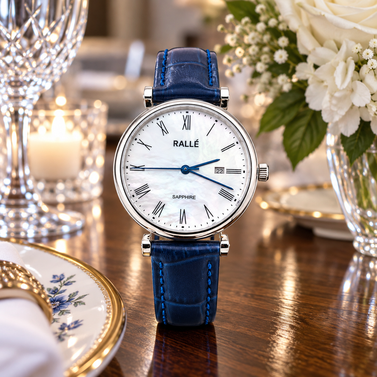 The Sapphire with a Mother of Pearl Dial