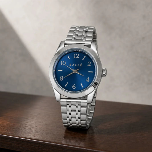 Rallé RALLÉ Blue Meridian Silver - Front view showing refined craftsmanship and premium detail.
