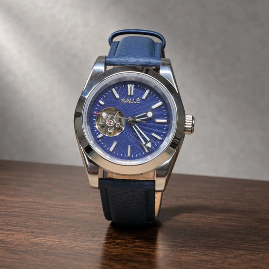 Rallé Heart Of The Seas Watch - Primary front view showing premium stainless steel case and dial details.