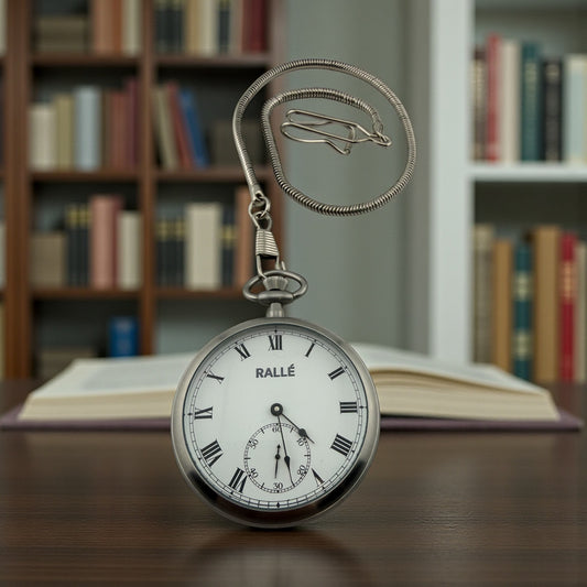 Vintage Style Mechanical Pocket Watch