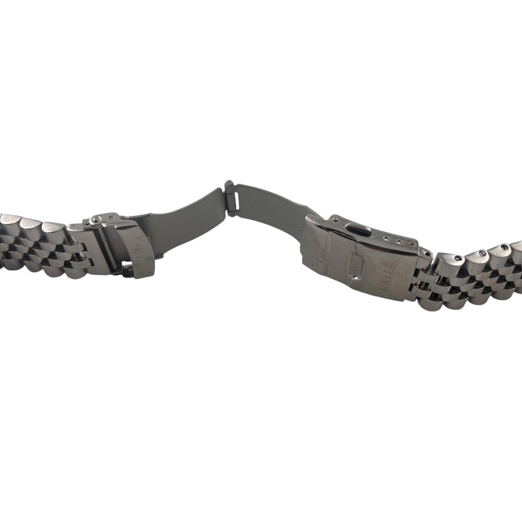 Watch Band - 22mm and 20mm Full Solid Stainless Steel Watch Band – Screw Link Premium Durability and Style