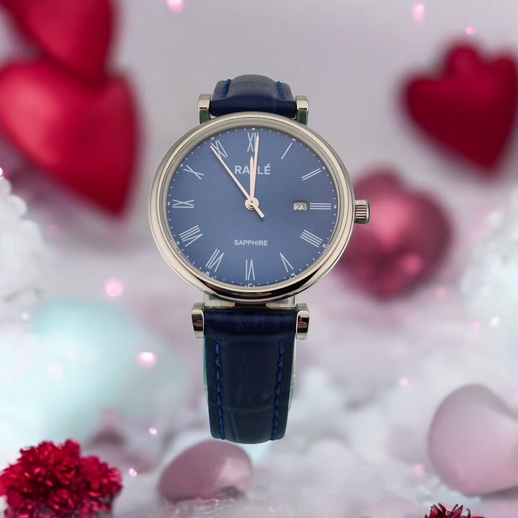 Sapphire Blue Swiss Quartz