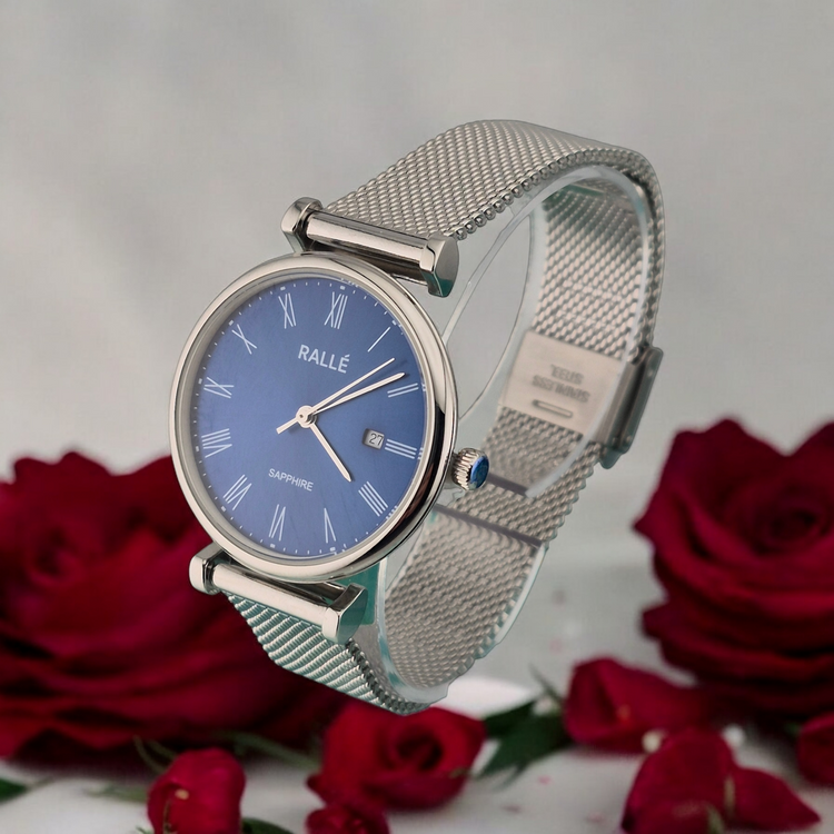 Sapphire Blue Swiss Quartz