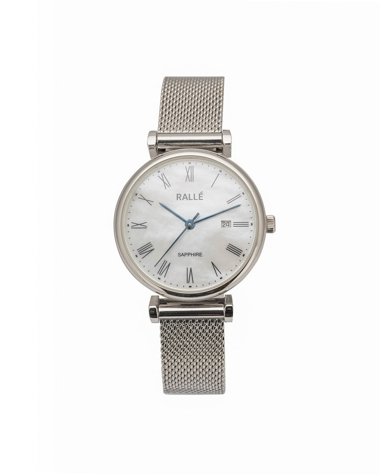 Sapphire Pearl Swiss Quartz