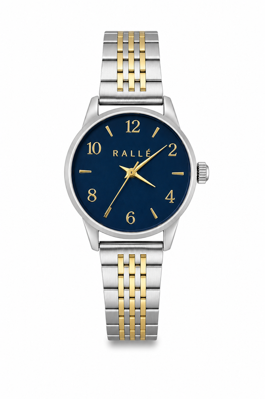 RALLÉ Meridian Ladies Two-Tone – Blue Dial