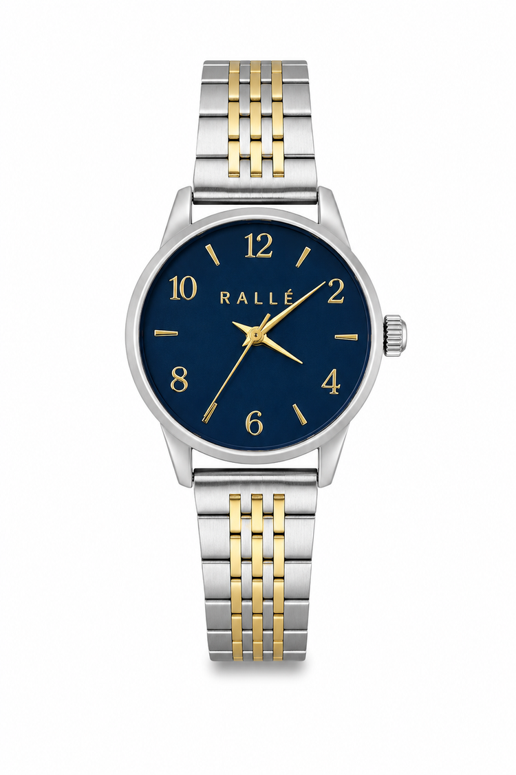 RALLÉ Meridian Ladies Two-Tone – Blue Dial