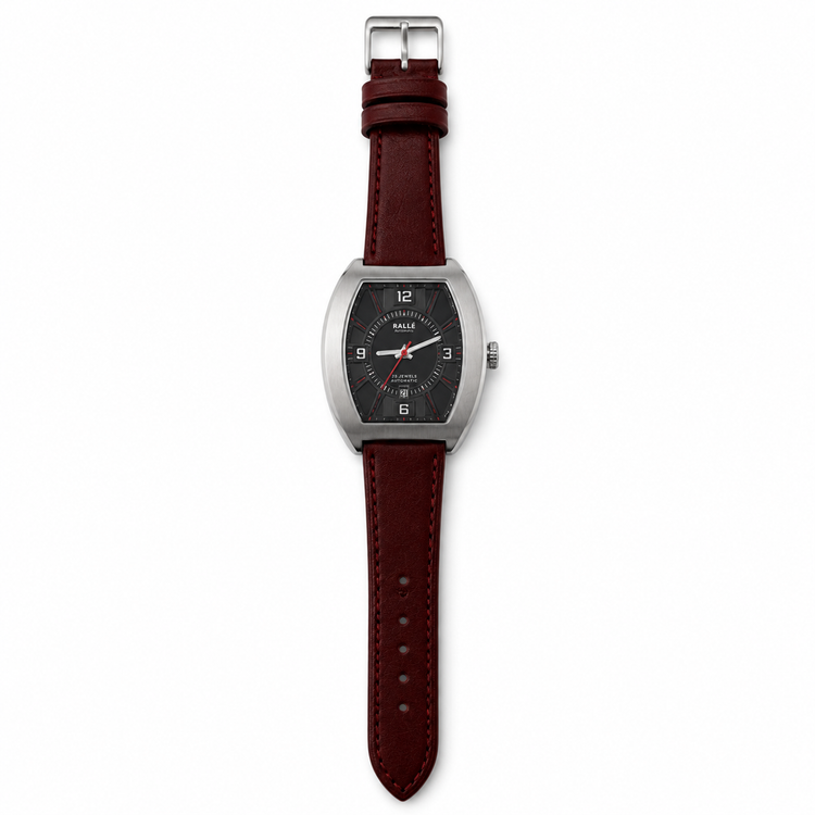 RALLÉ Vector Automatic Men's Watch | Miyota 8215 | Black Dial | Sapphire Crystal
