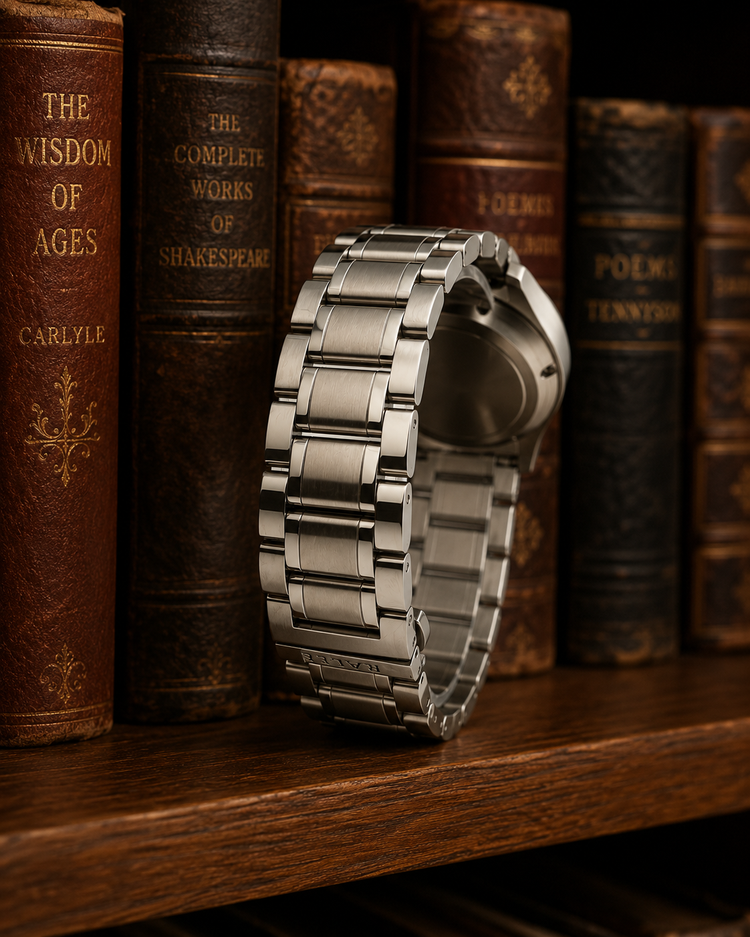 RALLÉ Hawthorne 40mm VH31 Quartz Watch | Maroon Dial