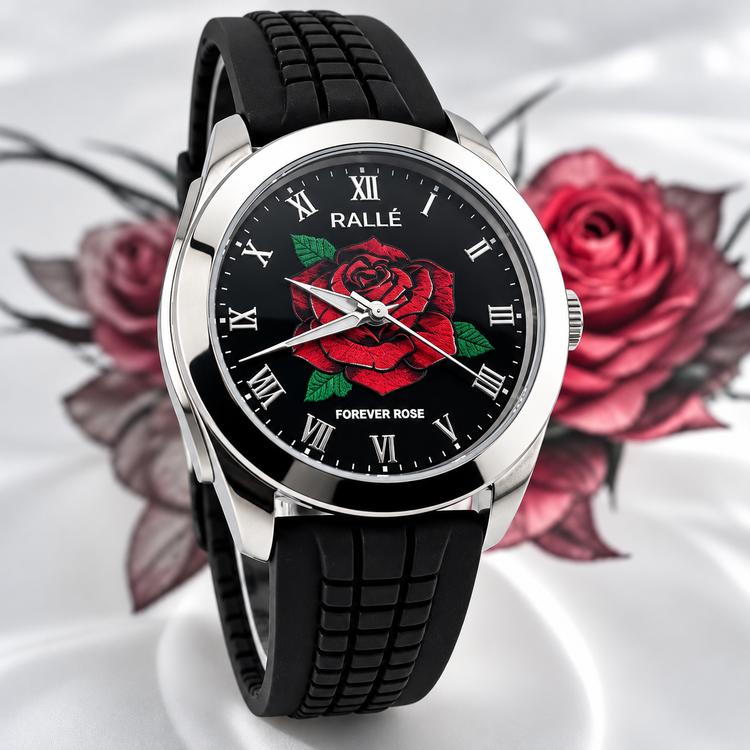 Forever Rose — Rose Dial Watch with Sapphire Crystal