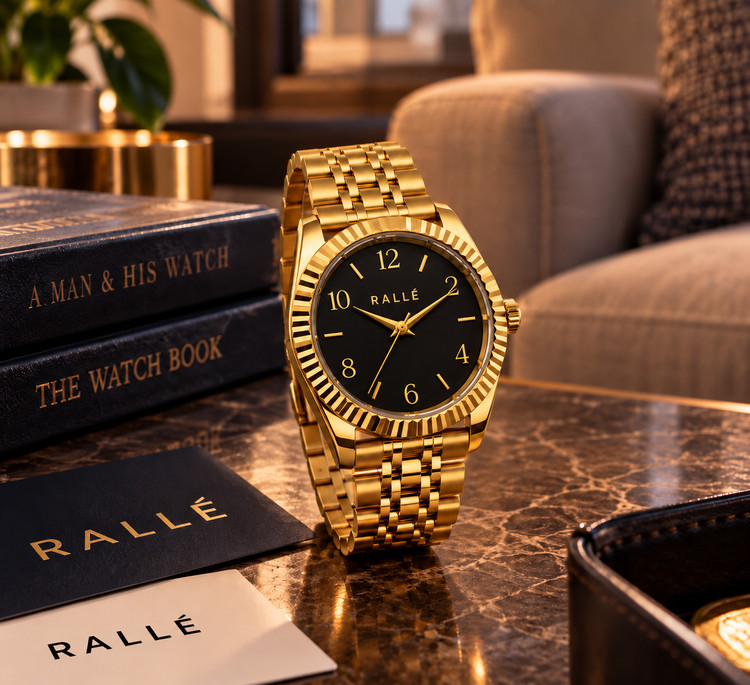 Ralle Ashford Quartz Gold Watch