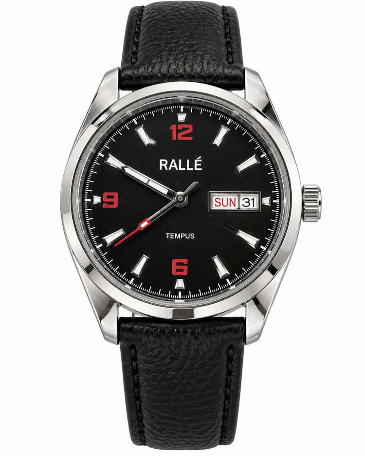 RALLE Tempus Black Dial Automatic Watch