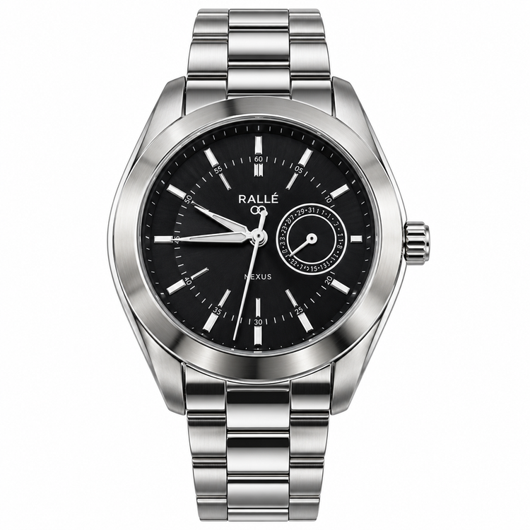 NeXus Black Dial with Date