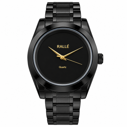 Pure Time – Minimalist Elegance, Smooth Precision Black Case