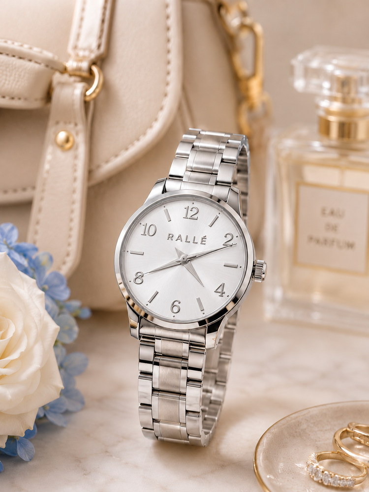 Ralle Ashford Ladies Silver Watch