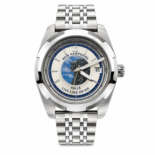 Old Man of the Mountain Automatic Watch | RALLÉ Watches New Hampshire