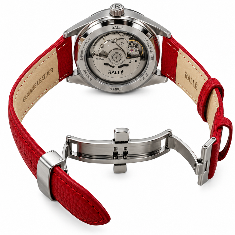 RALLE Tempus White Dial Automatic Watch