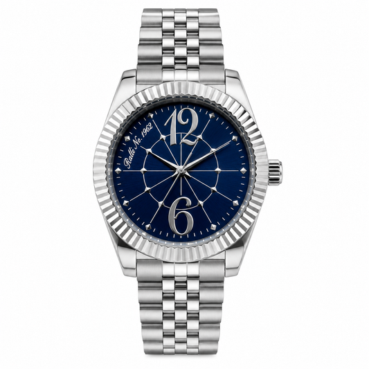 Old Man of the Mountain Automatic Watch | RALLÉ Watches New Hampshire Flute Bezel