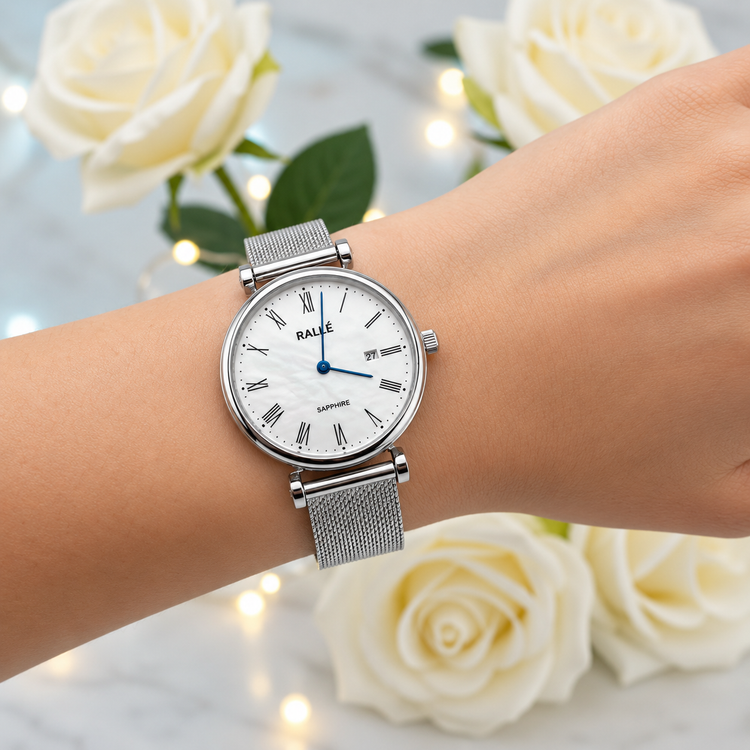 The Sapphire with a Mother of Pearl Dial