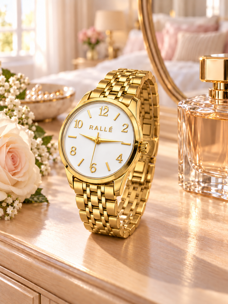 Ralle Ashford Ladies Gold Watch