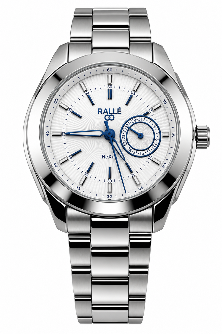 NeXus White Date Dial