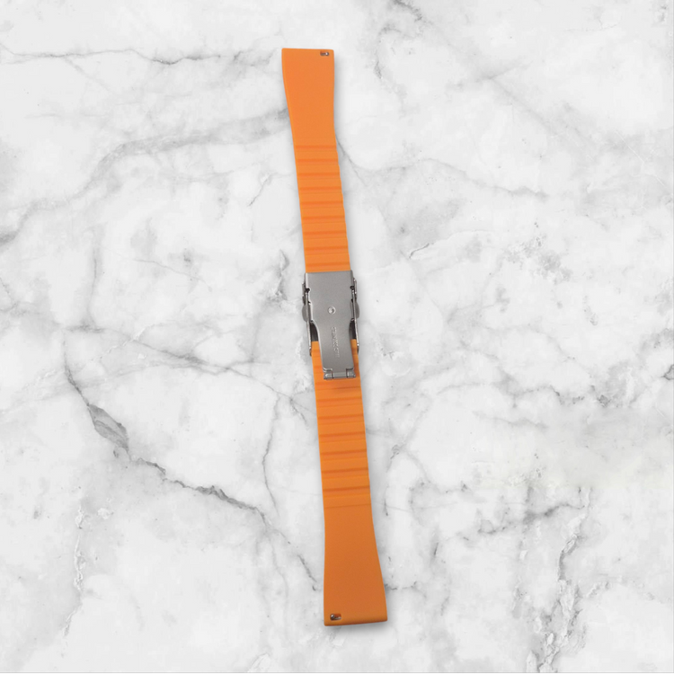 Silicone Watch Bands 20MM (Diver's Clasp)