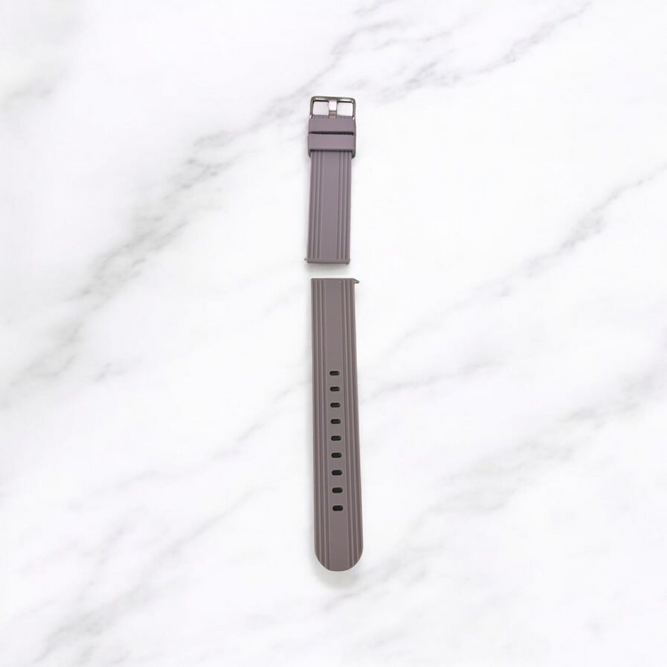Rallé Silicone Watch Bands 20mm (Buckle Clasp) - Detail view showing refined craftsmanship and premium detail.