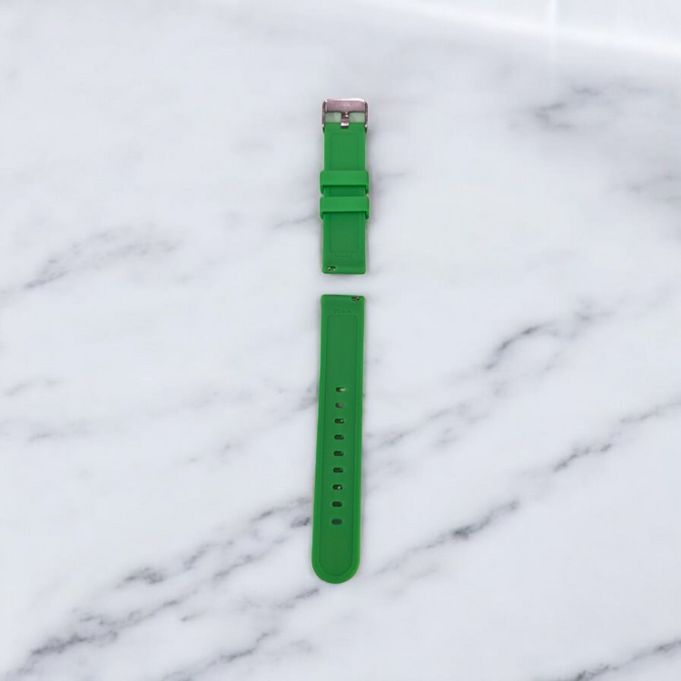 Rallé Silicone Watch Bands 20mm (Buckle Clasp) - Alternate view showing refined craftsmanship and premium detail.