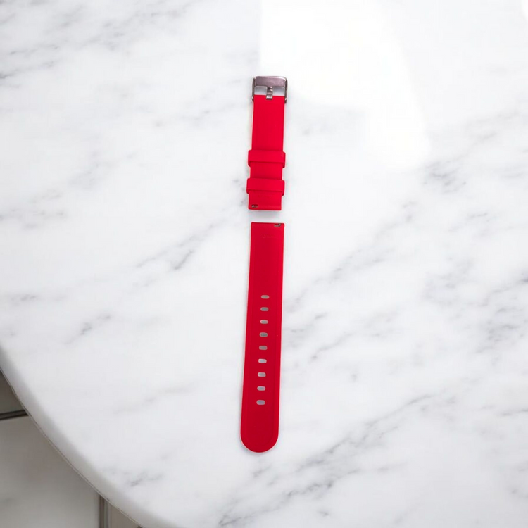 Rallé Silicone Watch Bands 20mm (Buckle Clasp) - Alternate view showing refined craftsmanship and premium detail.
