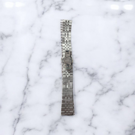 Rallé 20mm Stainless steel Brushed and Rose Gold Jubilee Bracelet - Angle view showing refined craftsmanship and premium detail.