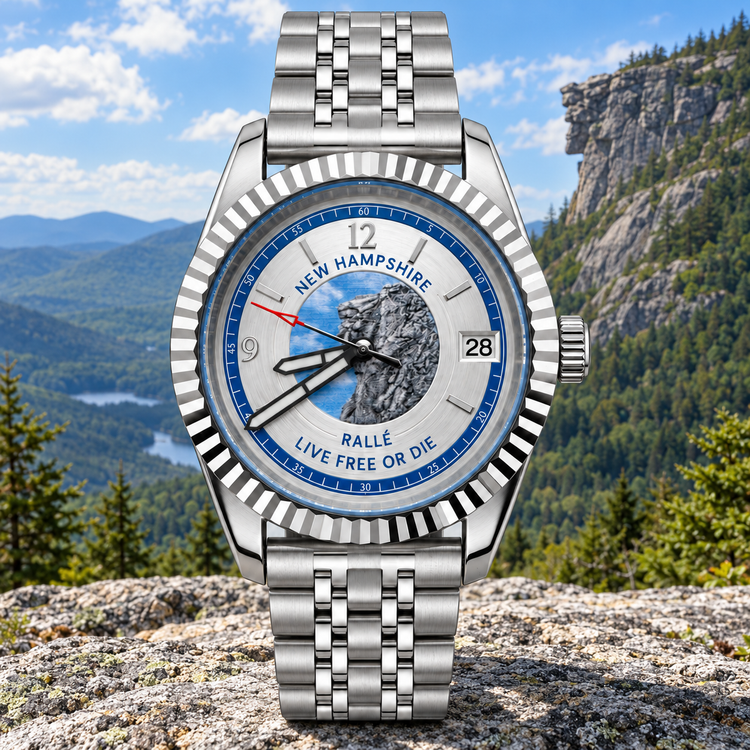 Old Man of the Mountain Automatic Watch Men's