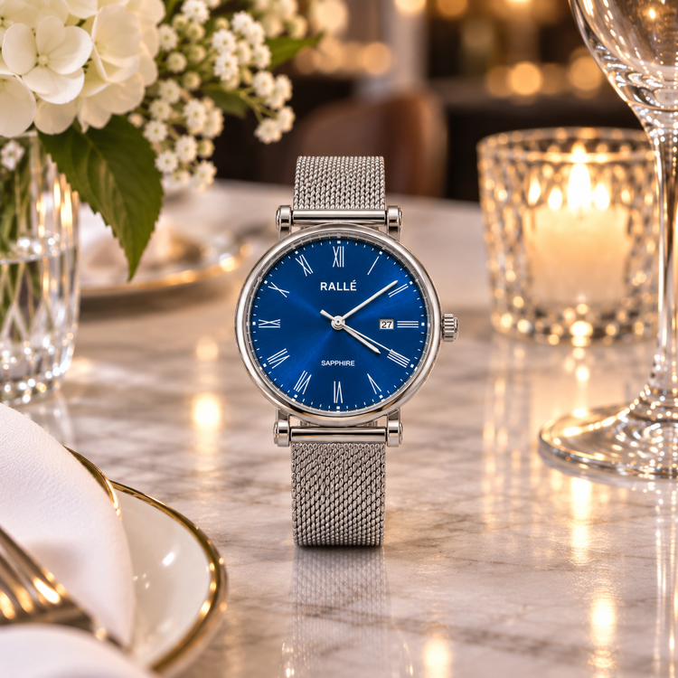 The Sapphire with Blue Dial
