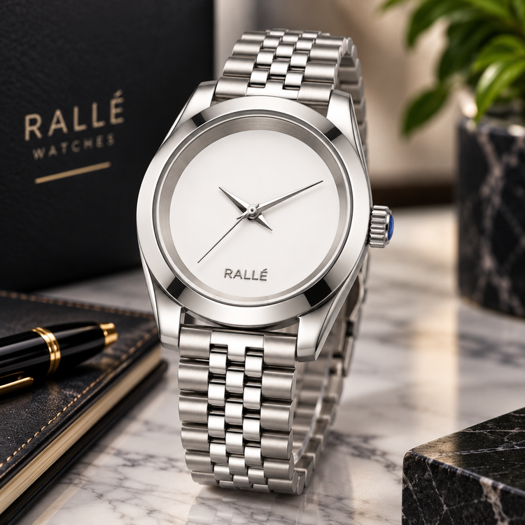 Pure Time – Minimalist Stainless Steel Watch