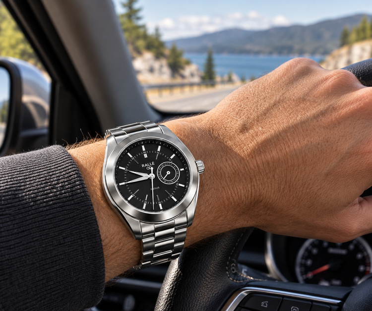 NeXus Black Dial with Date