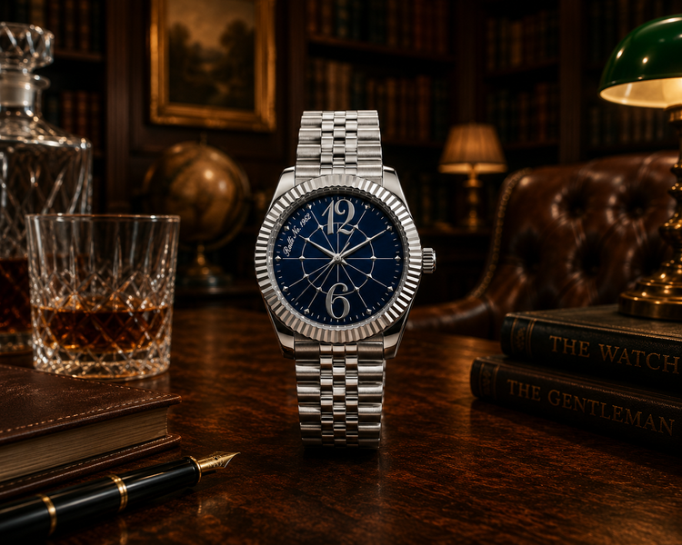 Old Man of the Mountain Automatic Watch | RALLÉ Watches New Hampshire Flute Bezel